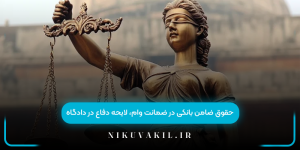 حقوق ضامن بانکی در ضمانت وام، لایحه دفاع در دادگاه