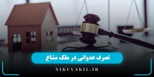 تصرف عدوانی در ملک مشاع چیست؟