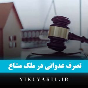 تصرف عدوانی در ملک مشاع چیست؟